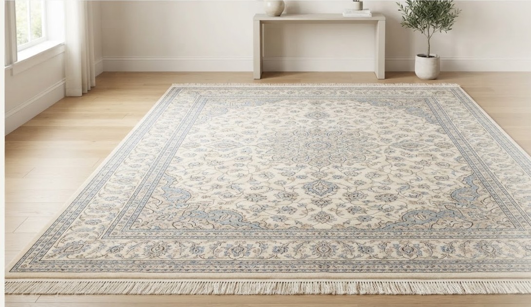 Persian-Style Machine Rug 8x10 — 8x10