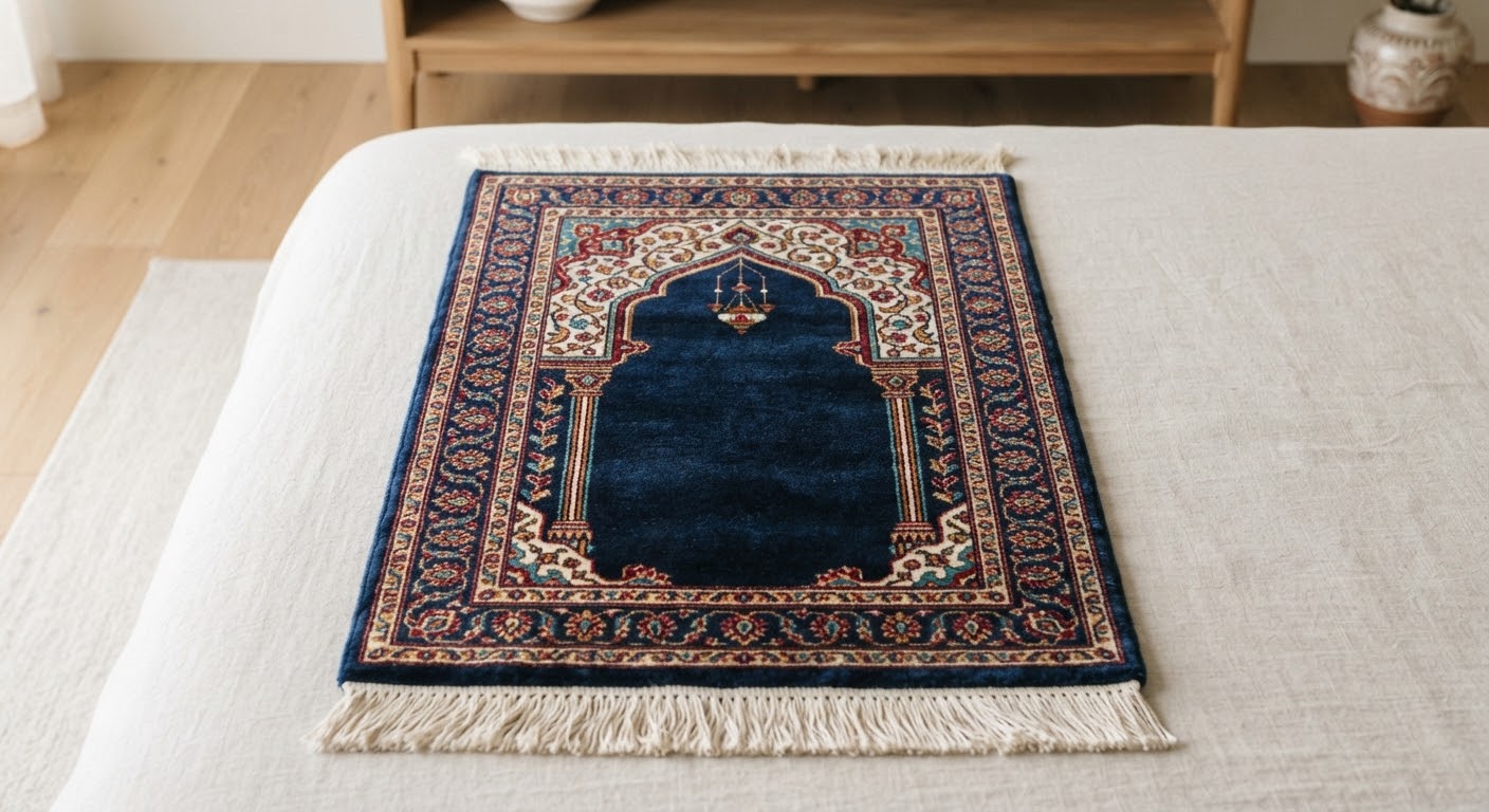 Wool Prayer Rug — 2.5x4